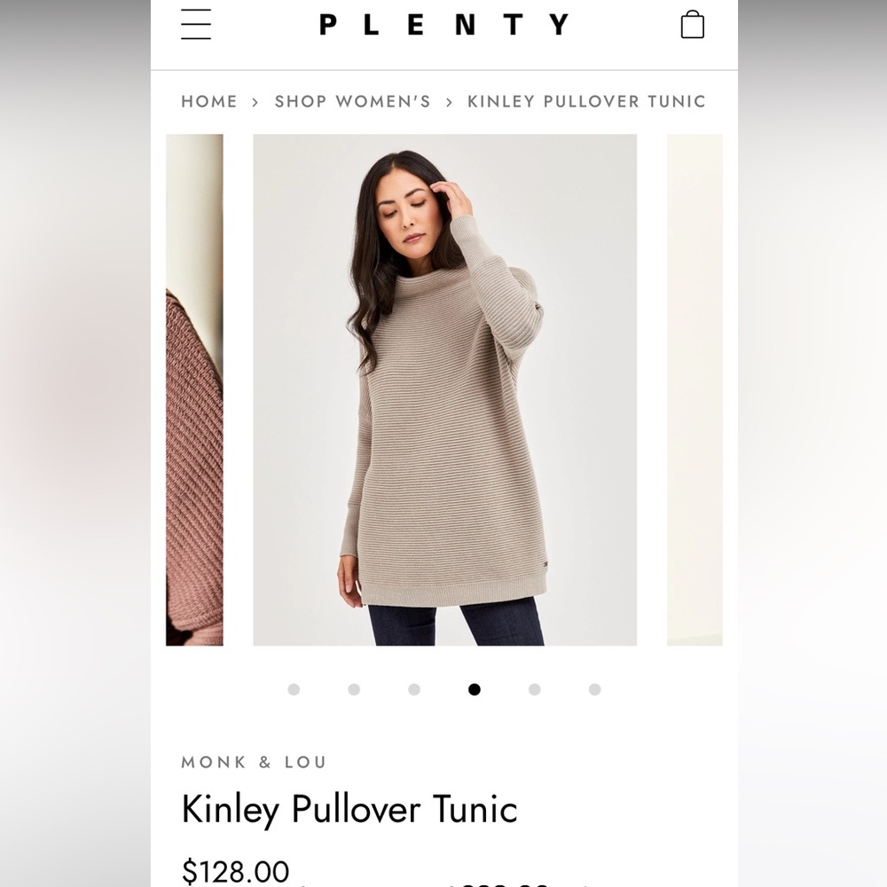 Monk & Lou (Plenty) Kinley Pullover Tunic